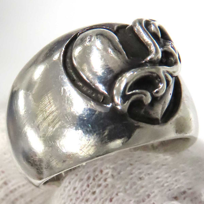 CHROME HEARTS 
CH HEART IN BAND スターリングシルバー 1995年刻印 
ハート イン バンド リング