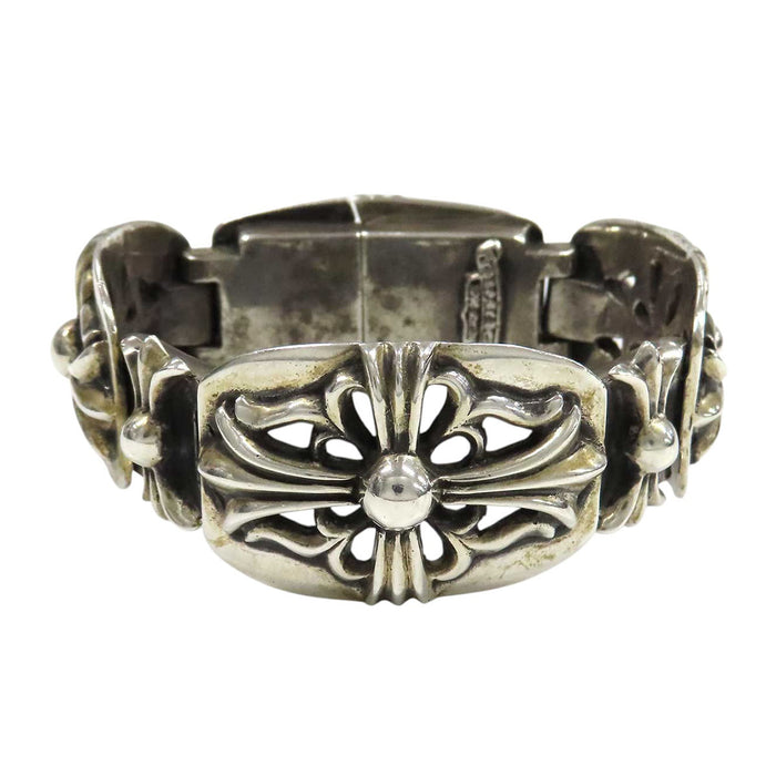 CHROME HEARTS 
CH CLSC KEEPER LNK 3LINK スターリングシルバー 1996年刻印 
クラシック キーパー リンク ブレスレット
