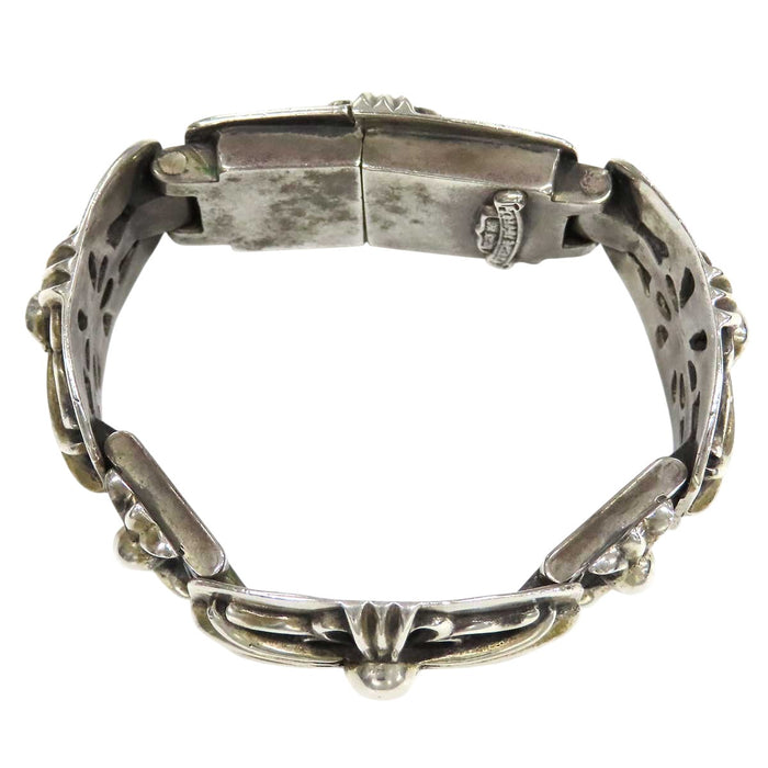 CHROME HEARTS 
CH CLSC KEEPER LNK 3LINK スターリングシルバー 1996年刻印 
クラシック キーパー リンク ブレスレット