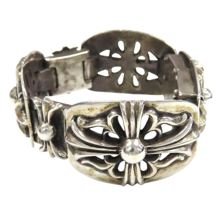 CHROME HEARTS 
CH CLSC KEEPER LNK 3LINK スターリングシルバー 1996年刻印 
クラシック キーパー リンク ブレスレット