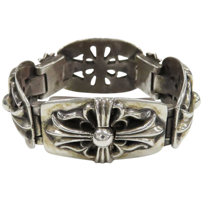 CHROME HEARTS 
CH CLSC KEEPER LNK 3LINK スターリングシルバー 1996年刻印 
クラシック キーパー リンク ブレスレット