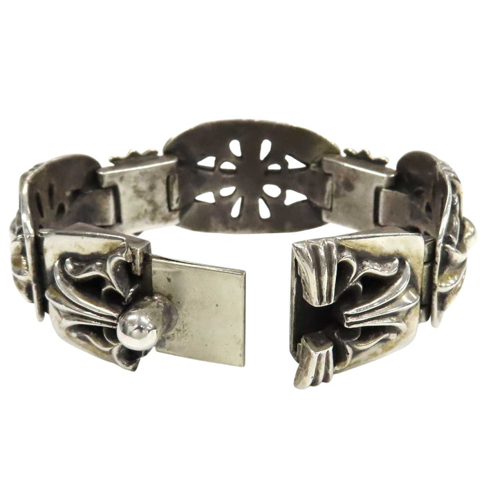 CHROME HEARTS 
CH CLSC KEEPER LNK 3LINK スターリングシルバー 1996年刻印 
クラシック キーパー リンク ブレスレット