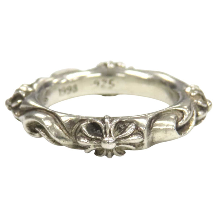 CHROME HEARTS 
CH SBT BAND クロス シルバー 1998年刻印 
SBT バンド リング