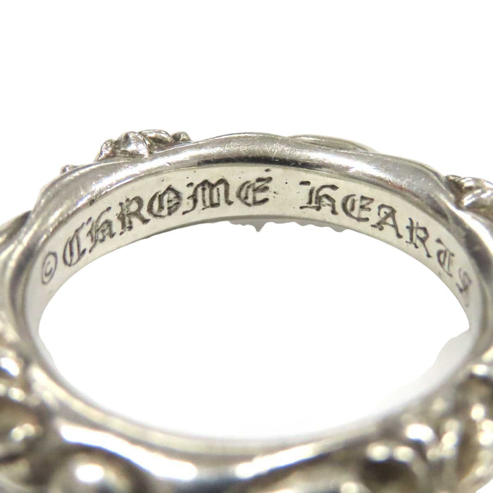 CHROME HEARTS 
CH SBT BAND クロス シルバー 1998年刻印 
SBT バンド リング
