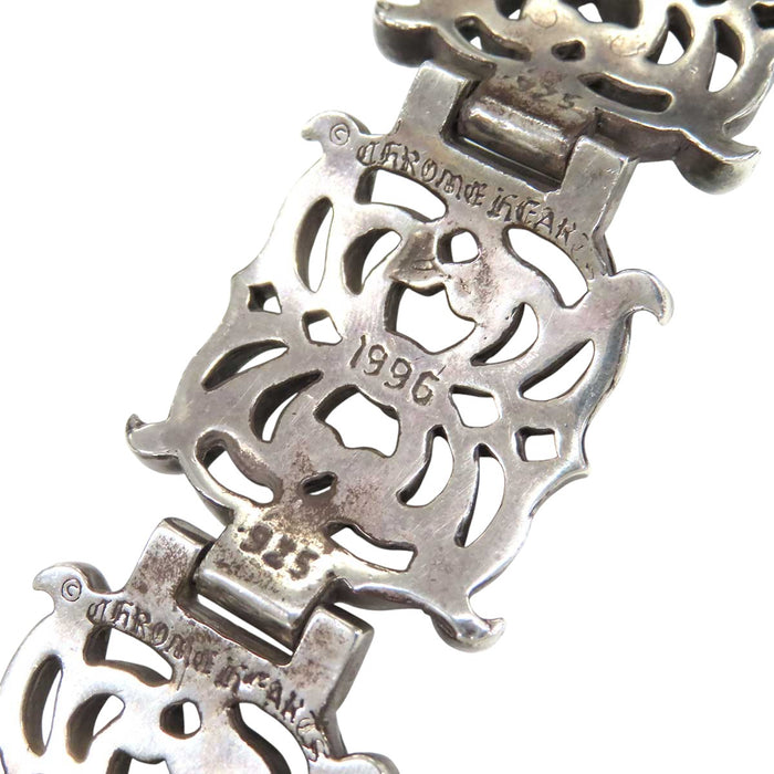CHROME HEARTS 
CH 1996年刻印 シルバー 
ラージ スパイダー ブレスレット