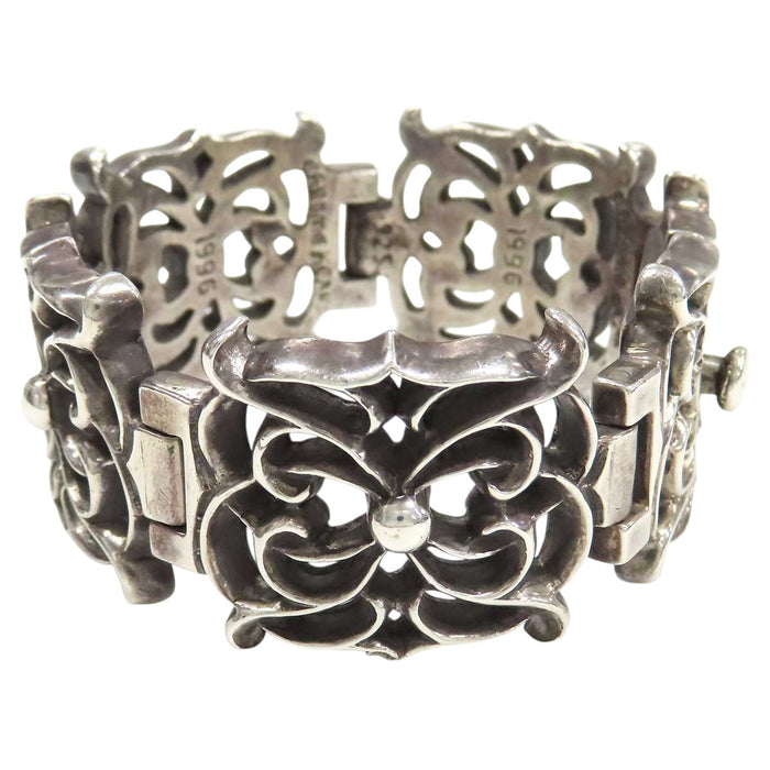 CHROME HEARTS 
CH 1996年刻印 シルバー 
ラージ スパイダー ブレスレット