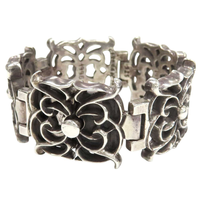 CHROME HEARTS 
CH 1996年刻印 シルバー 
ラージ スパイダー ブレスレット