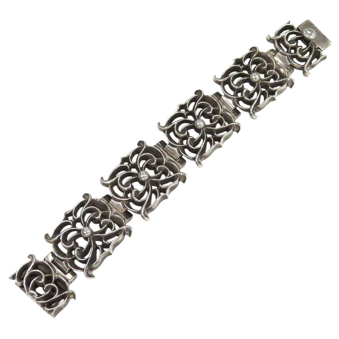 CHROME HEARTS 
CH 1996年刻印 シルバー 
ラージ スパイダー ブレスレット