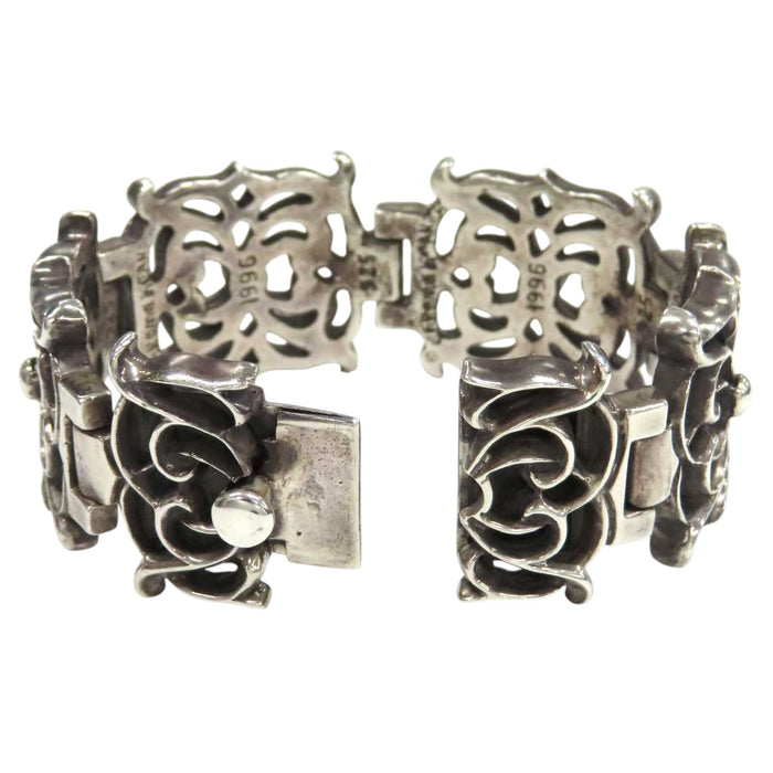 CHROME HEARTS 
CH 1996年刻印 シルバー 
ラージ スパイダー ブレスレット