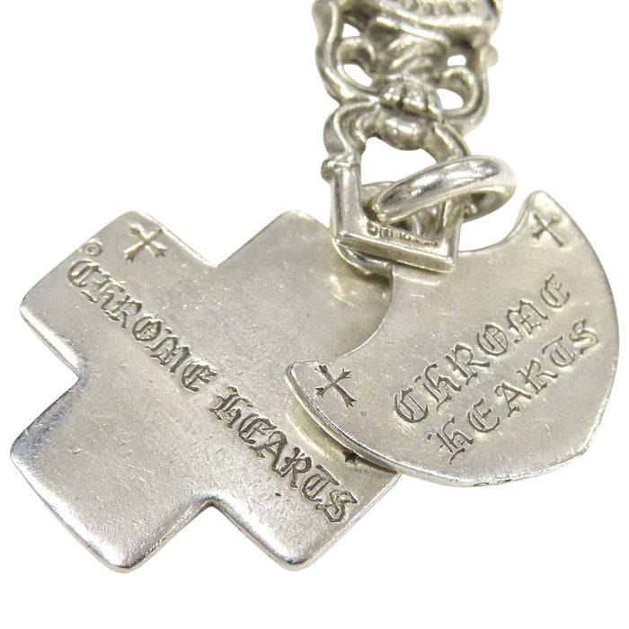 CHROME HEARTS 
CH 3TRINKETS クロス ダガー シルバー 
スリートリンケッツ ペンダントトップ