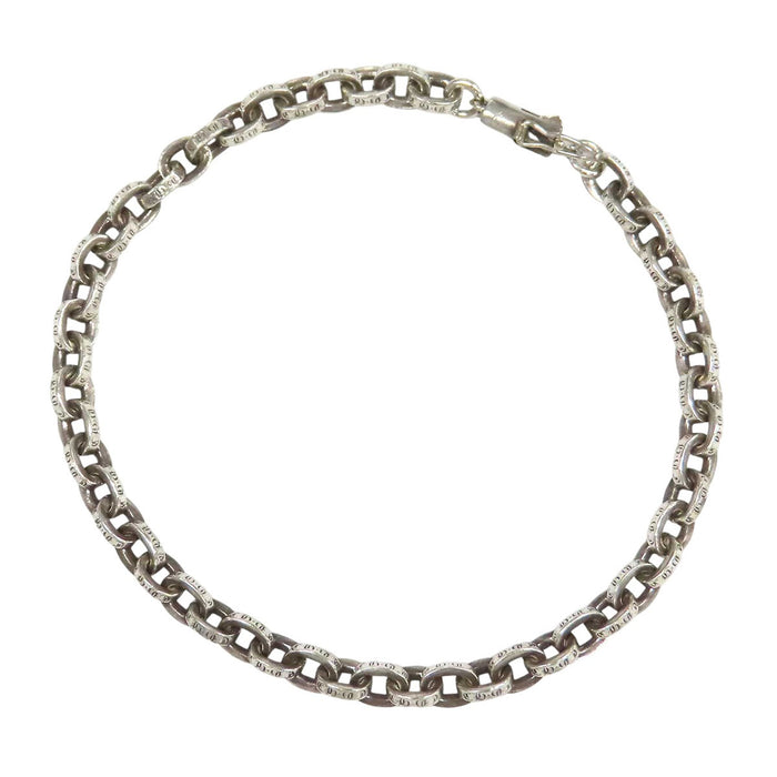 CHROME HEARTS 
CH PAPER CHAIN シルバー 1999年刻印 
ペーパー チェーン ブレスレット 8inch