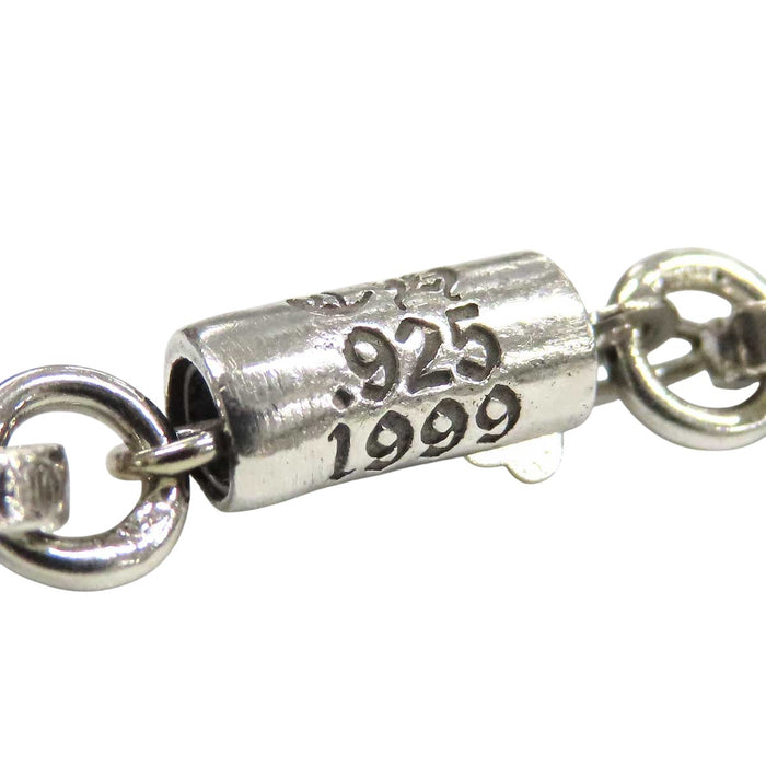 CHROME HEARTS 
CH PAPER CHAIN シルバー 1999年刻印 
ペーパー チェーン ブレスレット 8inch