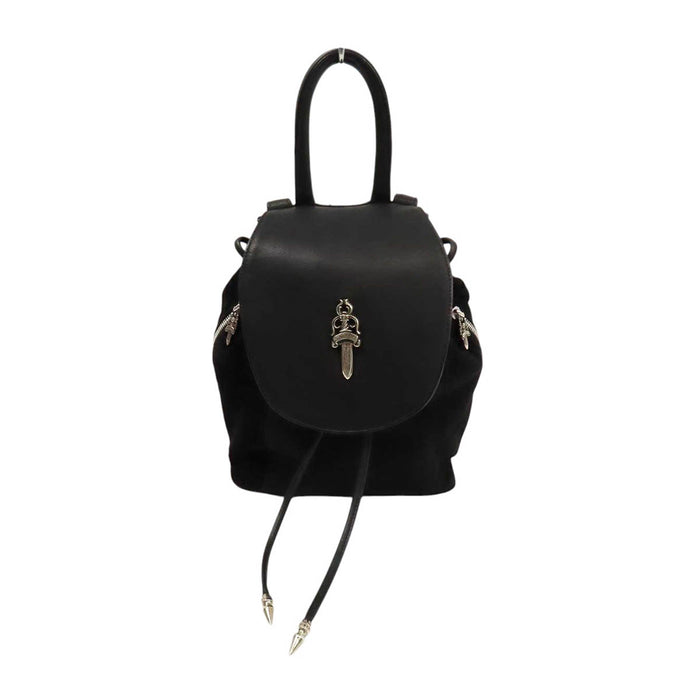 CHROME HEARTS 
CH Iggy mini dagger suede 
IGGY MINI Iggy mini leather backpack