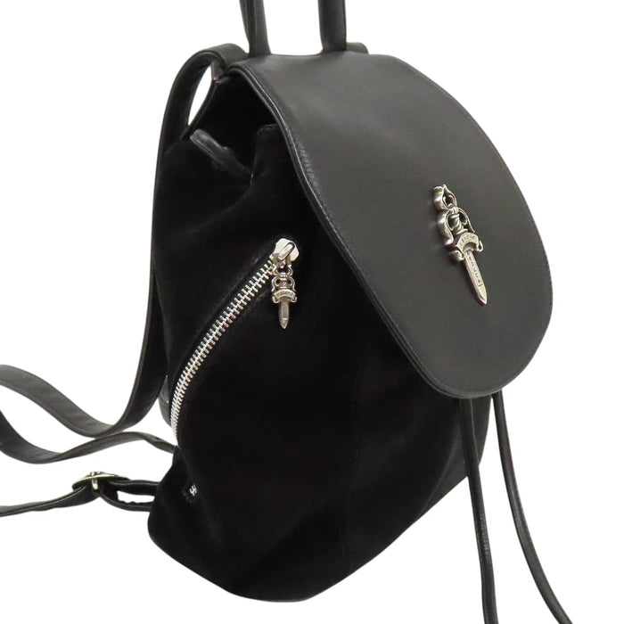 CHROME HEARTS 
CH Iggy mini dagger suede 
IGGY MINI Iggy mini leather backpack
