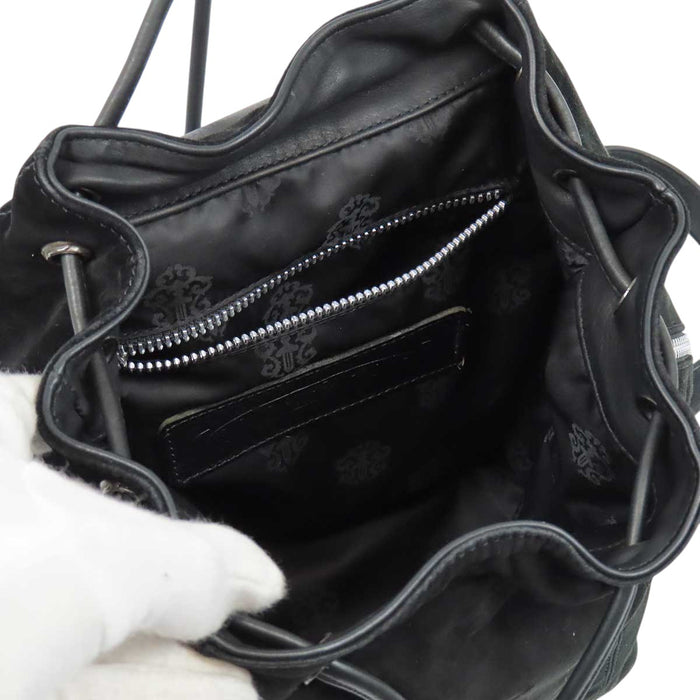 CHROME HEARTS 
CH Iggy mini dagger suede 
IGGY MINI Iggy mini leather backpack