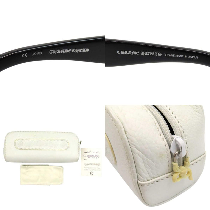 CHROME HEARTS  
CH Plus BS Flare  
THUNDER HEAD Flare Temple Lunettes de soleil en diamant