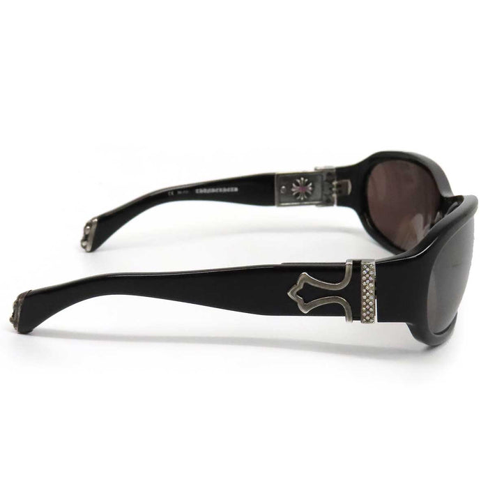 CHROME HEARTS  
CH Plus BS Flare  
THUNDER HEAD Flare Temple Lunettes de soleil en diamant