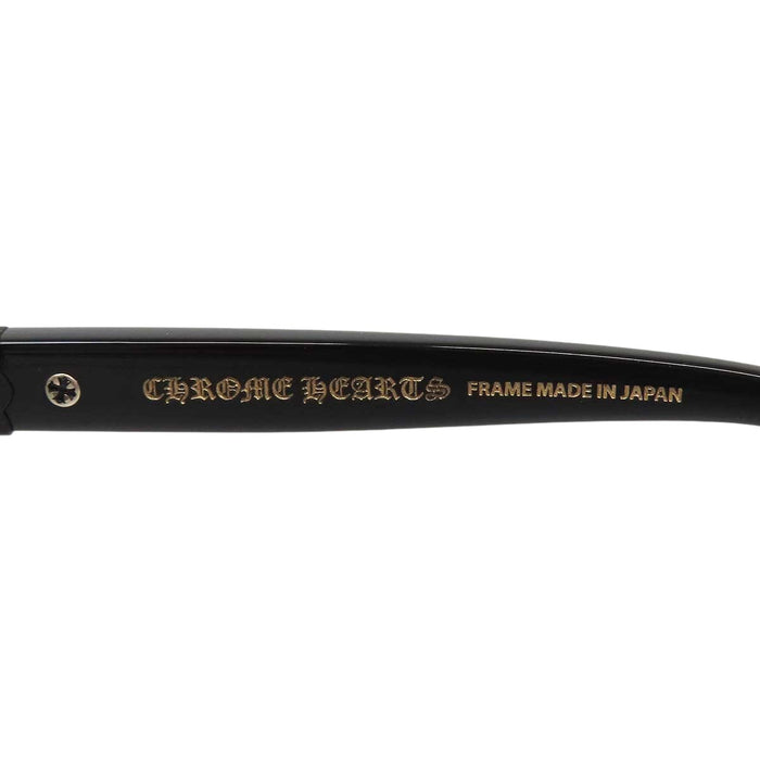 CHROME HEARTS 
CH クロス ホースシュー 18KGP ダガー テンプル 
TESTERICAL アイウェア