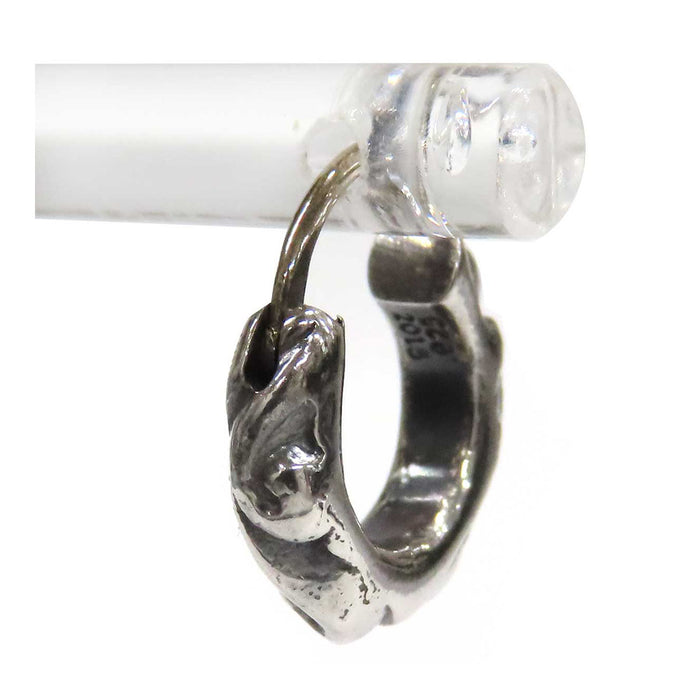 CHROME HEARTS 
CH TNY HOOP SCRL シルバー 片耳用 2015年刻印 
タイニー スクロール フープ ピアス