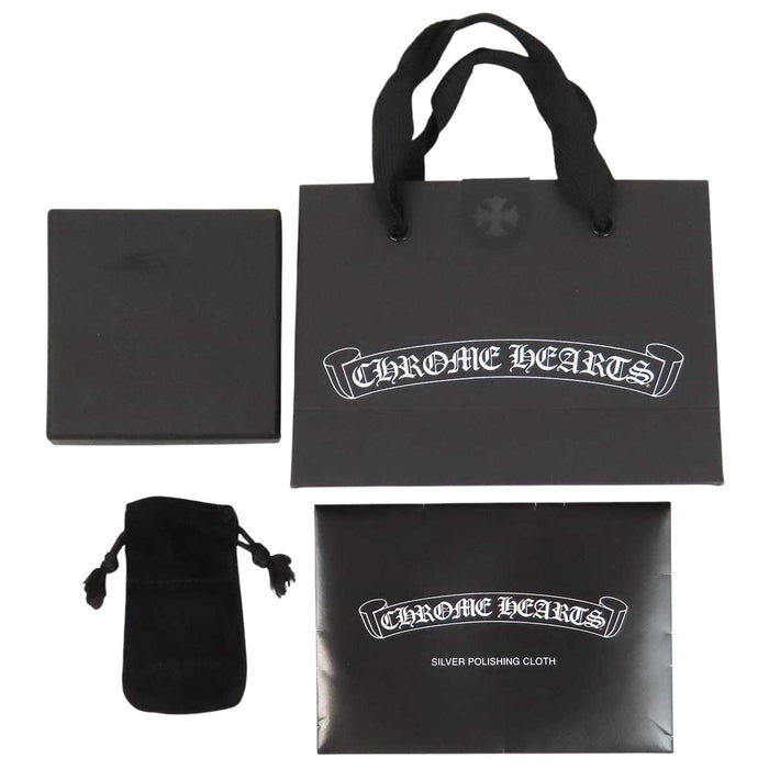 CHROME HEARTS 
CH TNY HOOP SCRL シルバー 片耳用 2015年刻印 
タイニー スクロール フープ ピアス