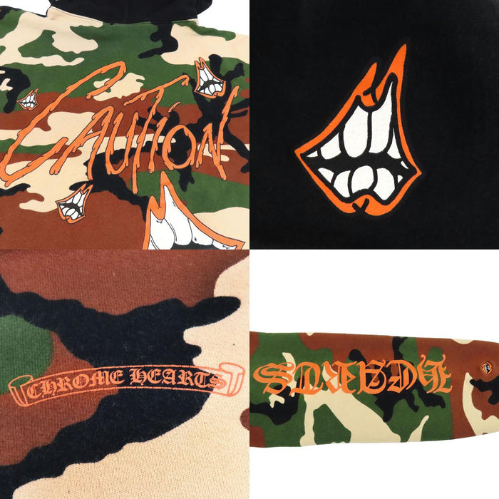 CHROME HEARTS 
マッティボーイ コラボ CH PPO カモフラ スウェット コットン 
× MATTY BOY CAMO HOODIE パーカー