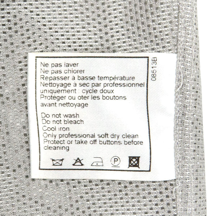 CHANEL 
99P ロゴボタン シースルー ヴィンテージ 
ロゴ メッシュ ロングスリーブ シャツ