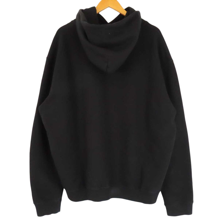 Maison Margiela 
スウェット コットン 
反転ロゴ エンブロイダリー フーディ