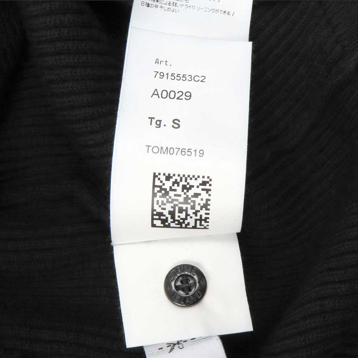 STONE ISLAND 
ストーンアイランド ロゴ ヴァージンウール 
クルーネック リブ ニット