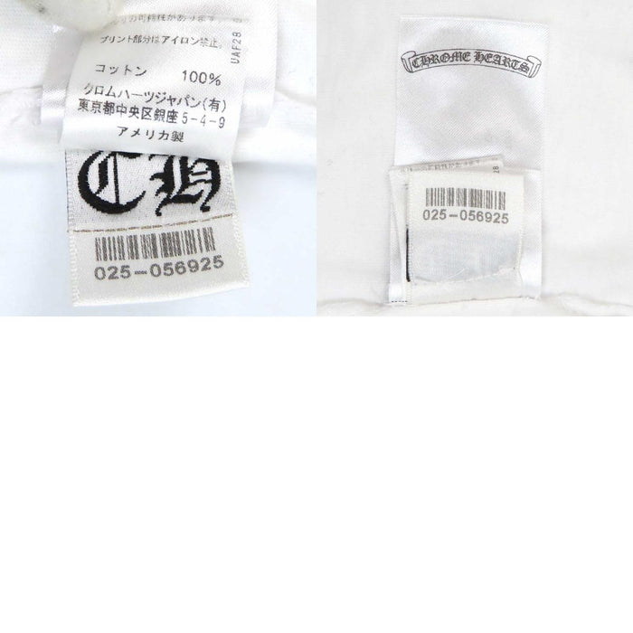 CHROME HEARTS 
CHプラス コットン 
スクロールラベル プリント Tシャツ