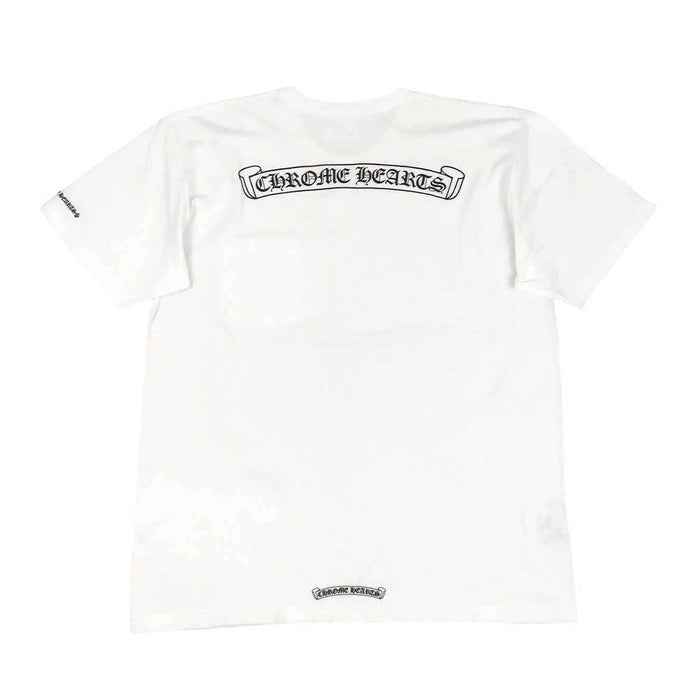 CHROME HEARTS 
CHプラス コットン 
スクロールラベル プリント Tシャツ