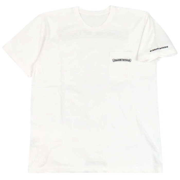 CHROME HEARTS 
CHプラス コットン 
スクロールラベル プリント Tシャツ