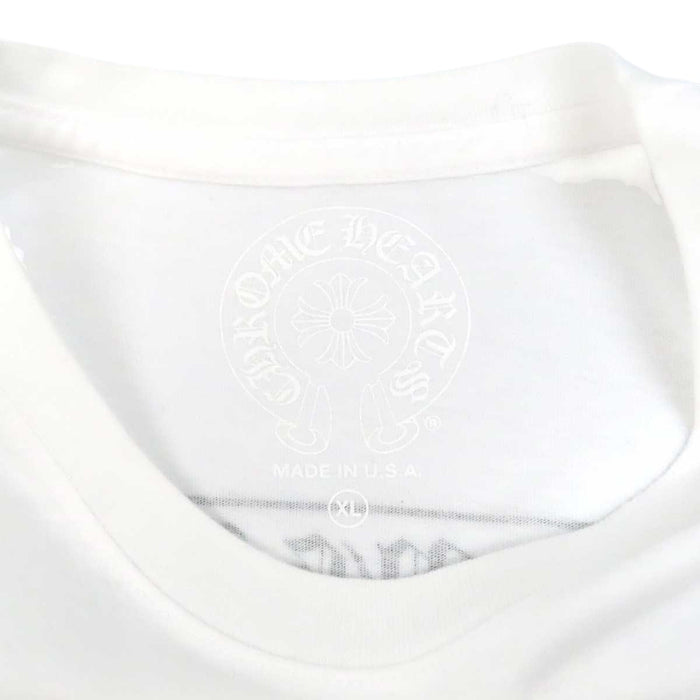 CHROME HEARTS 
CHプラス コットン 
スクロールラベル プリント Tシャツ