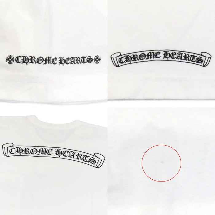 CHROME HEARTS 
CHプラス コットン 
スクロールラベル プリント Tシャツ