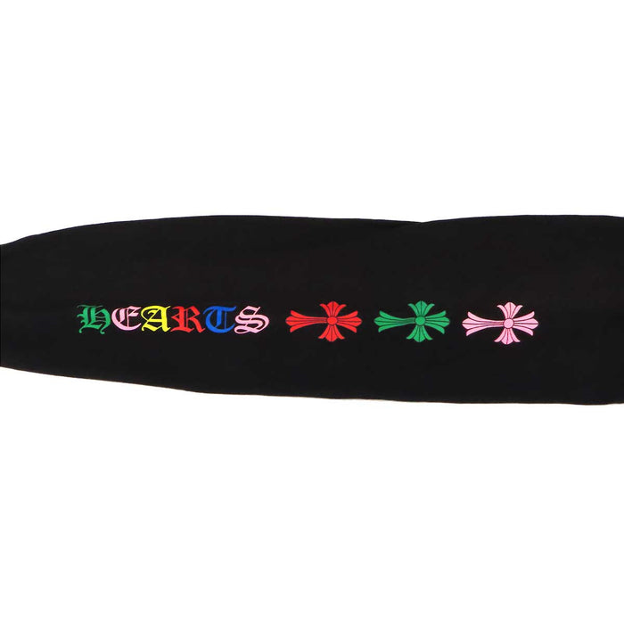 CHROME HEARTS 
MLTCOL CEM CRS LS スクロールラベル ロゴ CH コットン 
マルチ セメタリークロス ロングスリーブ Tシャツ