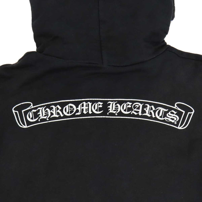 CHROME HEARTS 
CH MLTCOL CEM CRS HD PLVR スウェット コットン 
マルチ セメタリー クロス プリント フーディ