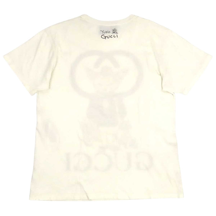 GUCCI 
T-shirt collaboration Japon coton 
Higuchi Yuko GG