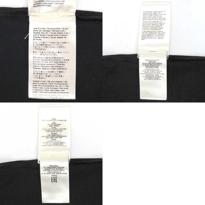 FENDI 
FF ロゴ バックプリント コットン 
STAFF ONLY Tシャツ