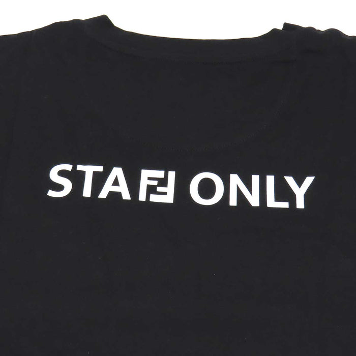 FENDI 
FF ロゴ バックプリント コットン 
STAFF ONLY Tシャツ
