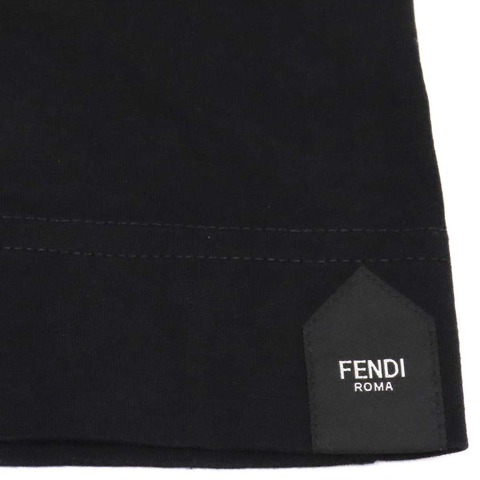 FENDI 
FF ロゴ バックプリント コットン 
STAFF ONLY Tシャツ