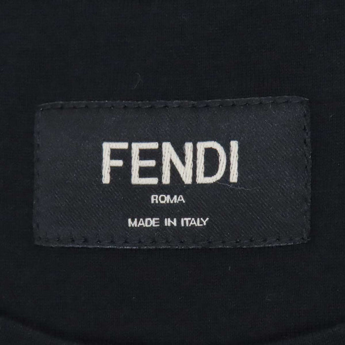 FENDI 
FF ロゴ バックプリント コットン 
STAFF ONLY Tシャツ