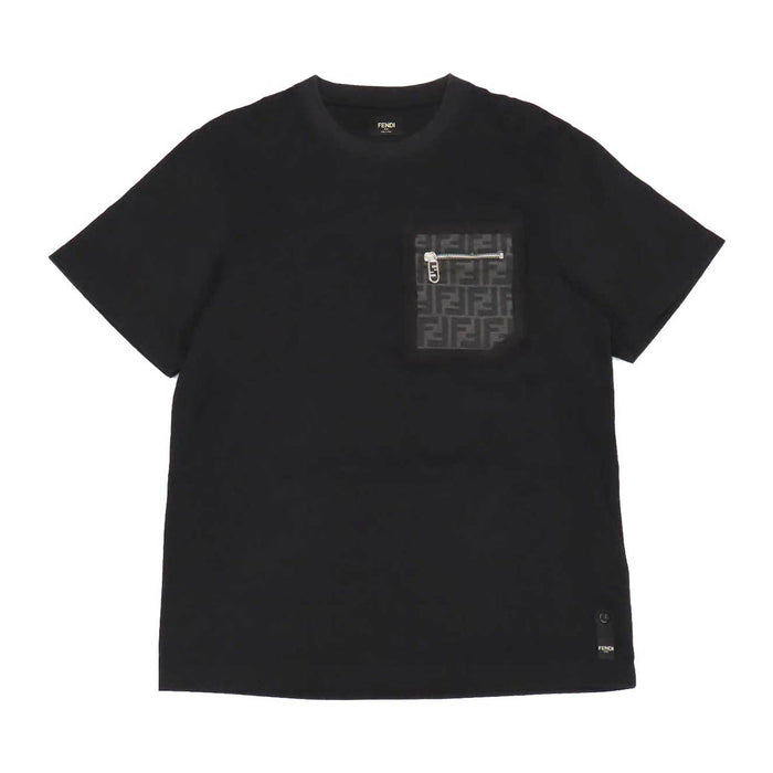 FENDI 
FFロゴ コットン 
FF ジップ ポケット Tシャツ