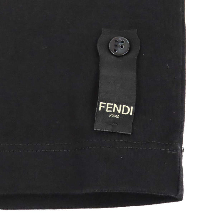 FENDI 
FFロゴ コットン 
FF ジップ ポケット Tシャツ