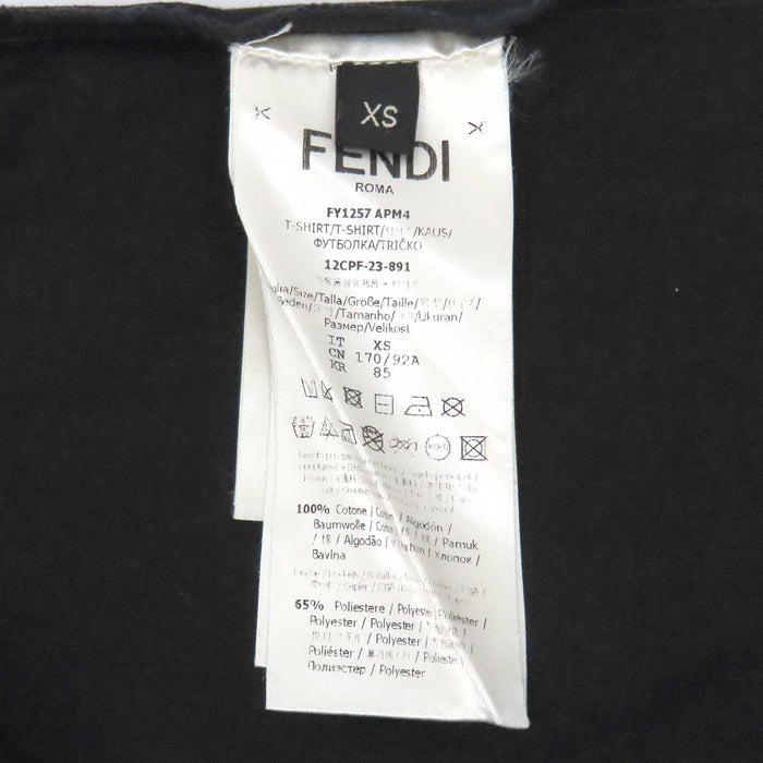 FENDI 
FFロゴ コットン 
FF ジップ ポケット Tシャツ