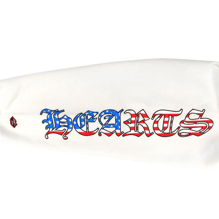 CHROME HEARTS 
マッティボーイコラボ CH スクロールラベル 星条旗 スウェット ワッペン プリント コットン 
MATTY BOY AMERICA HOODIE パーカー