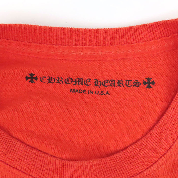 CHROME HEARTS 
CH PPO マッティボーイ スクロールラベル コットン 
MATTY BOY SADISTIC LIPSTICK 長袖 Tシャツ