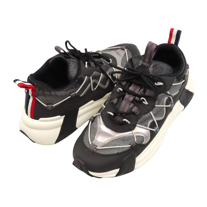 MONCLER 
Baskets dad sneakers tricolores métalliques à lacets 
COMPASSOR