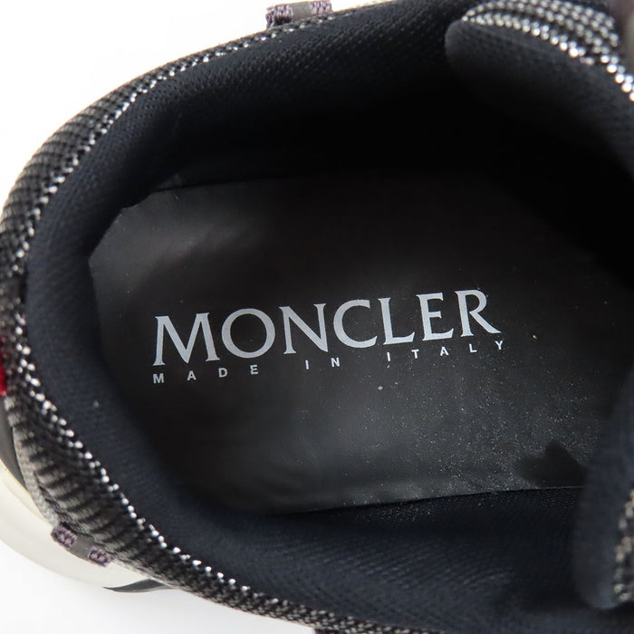 MONCLER 
Baskets dad sneakers tricolores métalliques à lacets 
COMPASSOR