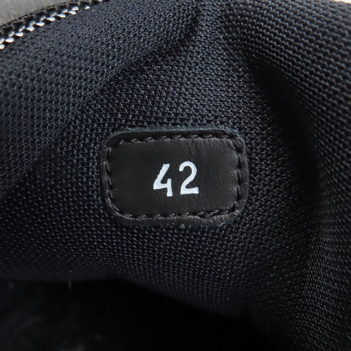 MONCLER 
Baskets dad sneakers tricolores métalliques à lacets 
COMPASSOR