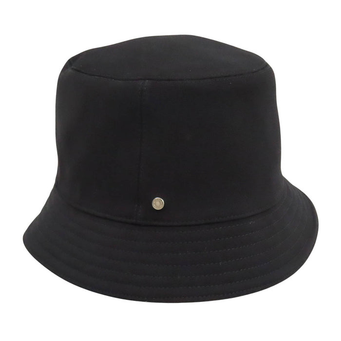 HERMES 
Chapeau bob Calvi en jersey Milano avec bouton série 
Logo "Sors tes crayons de couleur"