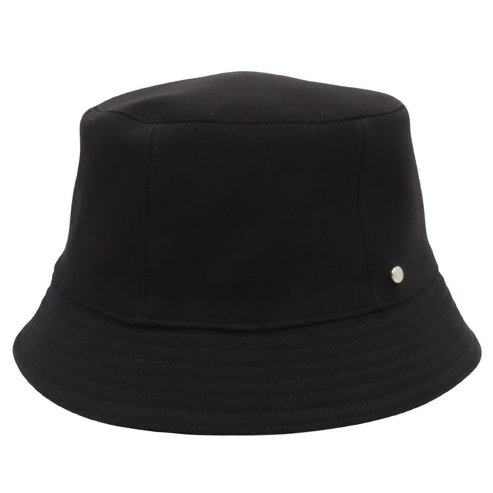 HERMES 
Chapeau bob Calvi en jersey Milano avec bouton série 
Logo "Sors tes crayons de couleur"